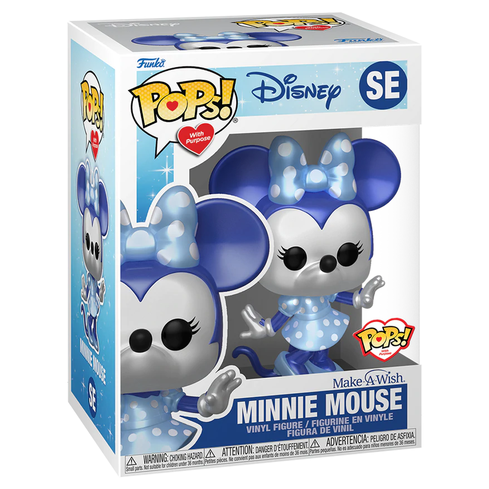 Funko POP! Make A Wish - Minnie Mouse (Metallic) Vinyl Figure (ONLINE ORDER ONLY)