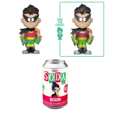 [PRE-ORDER] Funko Vinyl SODA: Teen Titans Go! - Robin Vinyl Figure (ONLINE ORDER ONLY)