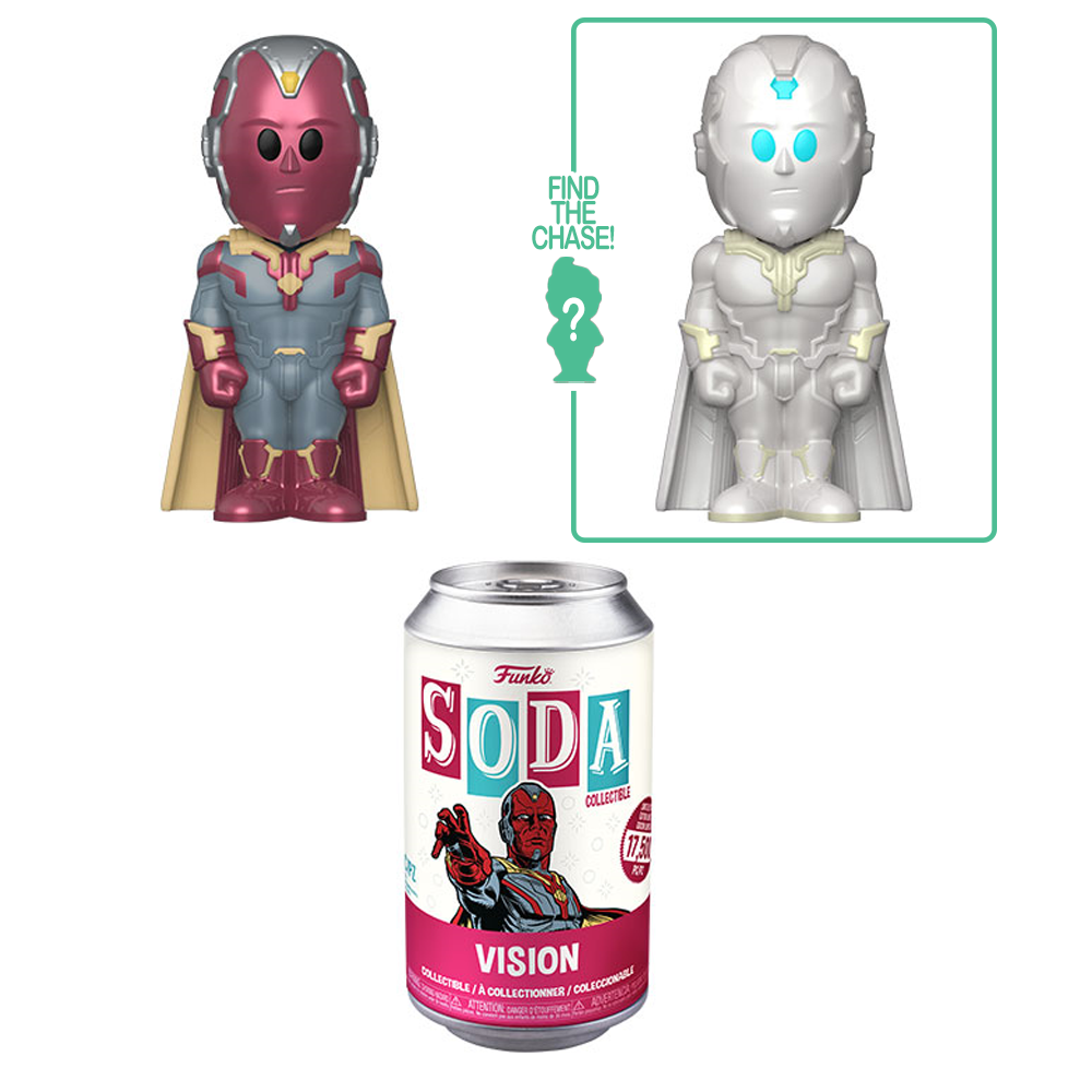 [PRE-ORDER] Funko Vinyl SODA: Marvel - Vision Vinyl Figure (ONLINE ORDER ONLY)