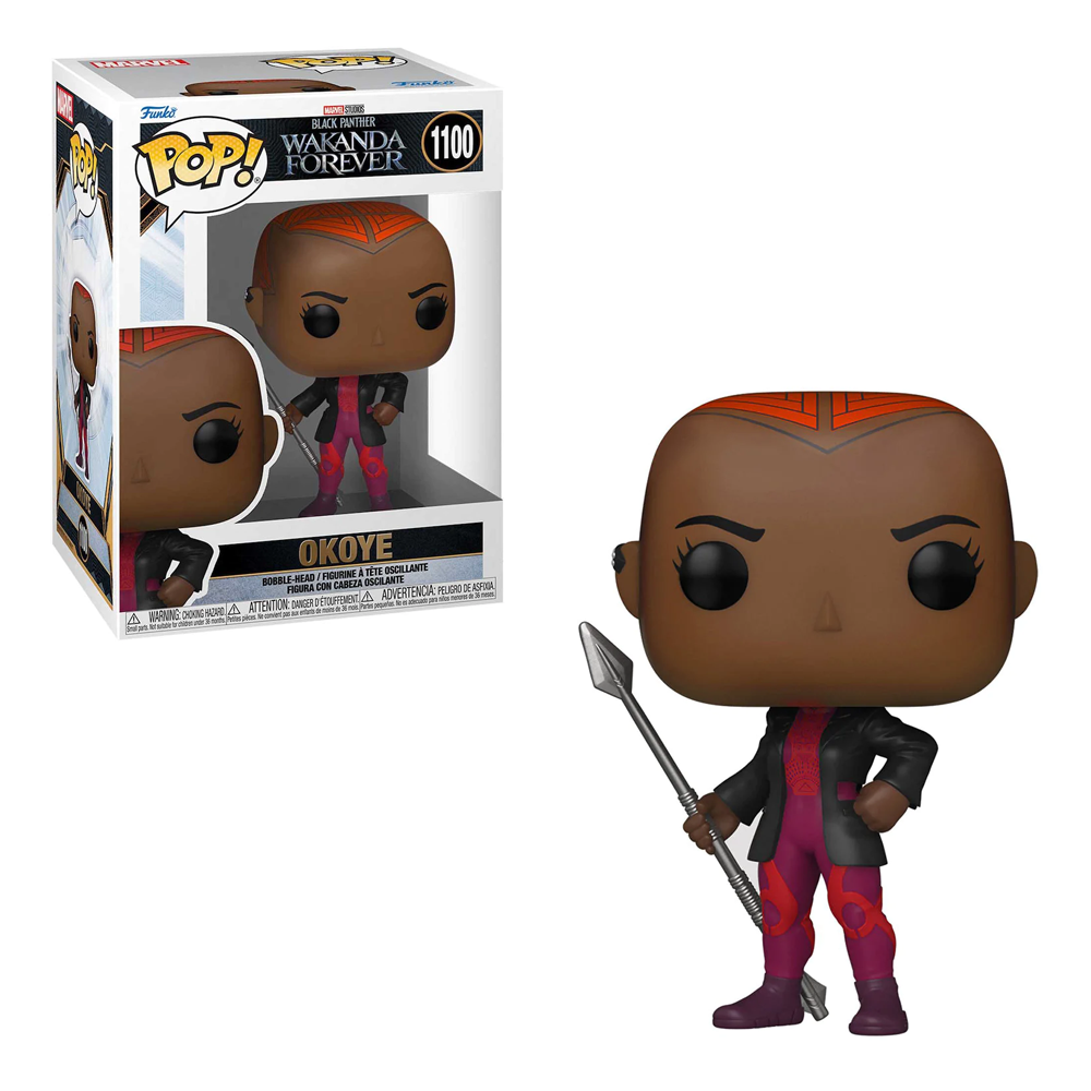 Funko POP! Marvel: Black Panther Wakanda Forever - Okoye Figure #1100 (ONLINE ORDER ONLY)