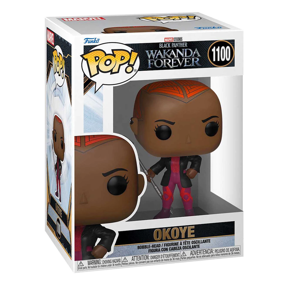 Funko POP! Marvel: Black Panther Wakanda Forever - Okoye Figure #1100 (ONLINE ORDER ONLY)