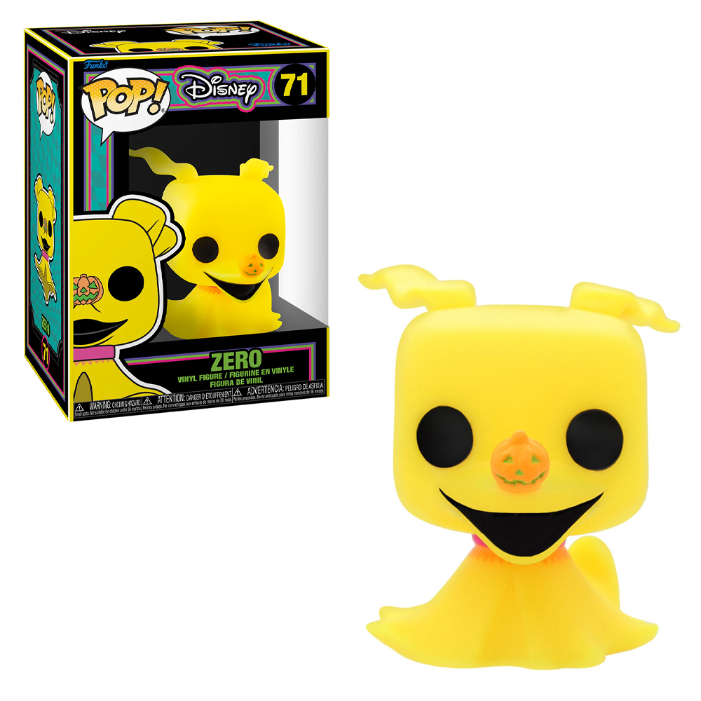 Funko POP! Nightmare Before Christmas - Zero (Blacklight) Vinyl Figure #71 (ONLINE ORDER ONLY)