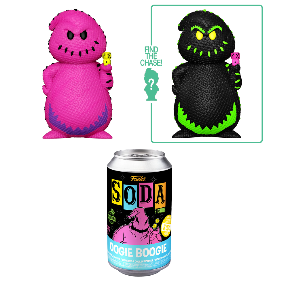 [PRE-ORDER] Funko Vinyl SODA: Nightmare Before Christmas - Oogie (Black Light) Vinyl Figure (ONLINE ORDER ONLY)