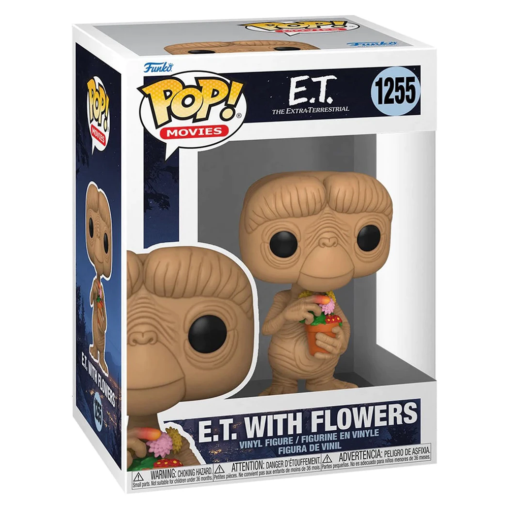 [PRE-ORDER] Funko POP! E.T. 40th - E.T. with Flowers Vinyl Figure #1255 (ONLINE ORDER ONLY)