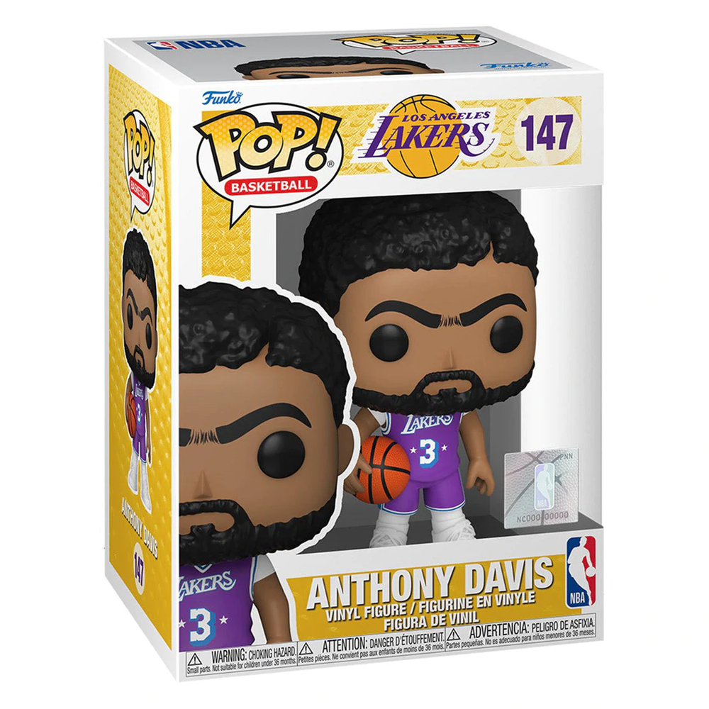 [PRE-ORDER] Funko POP! NBA: Lakers - Anthony Davis Vinyl Figure #147 (ONLINE ORDER ONLY)