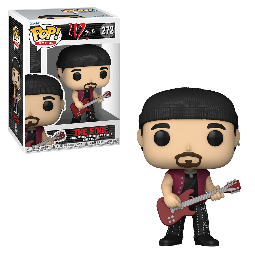 [PRE-ORDER] Funko POP! Rocks: U2 - Zoo TV - The Edge Vinyl Figure #272 (ONLINE ORDER ONLY)