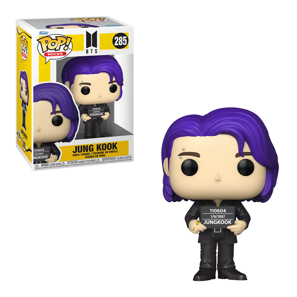 [PRE-ORDER] Funko POP! Rocks: BTS S3 - Jung Kook Vinyl Figure #285 (ONLINE ORDER ONLY)