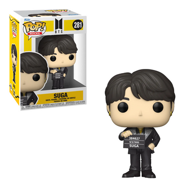 [PRE-ORDER] Funko POP! Rocks: BTS S3 - Suga Vinyl Figure #281 (ONLINE ORDER ONLY)