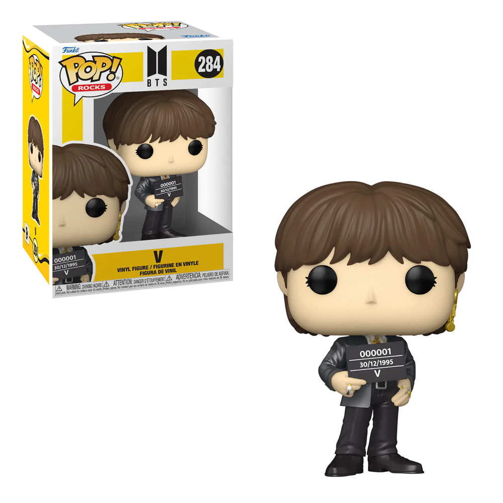[PRE-ORDER] Funko POP! Rocks: BTS S3 - V Vinyl Figure #284 (ONLINE ORDER ONLY)