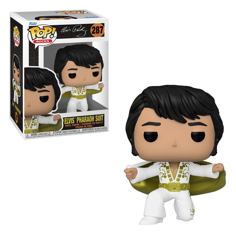 [PRE-ORDER] Funko POP! Rocks: Elvis - Elvis Presley (Pharaoh Suit) Vinyl Figure #287 (ONLINE ORDER ONLY)