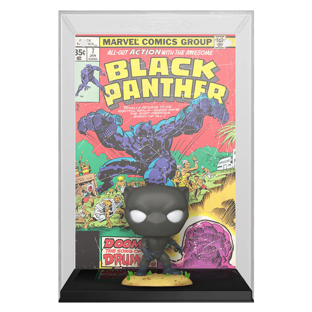 [PRE-ORDER] Funko POP! Comic Cover: Marvel - Black Panther Vinyl Figure #18 (ONLINE ORDER ONLY)