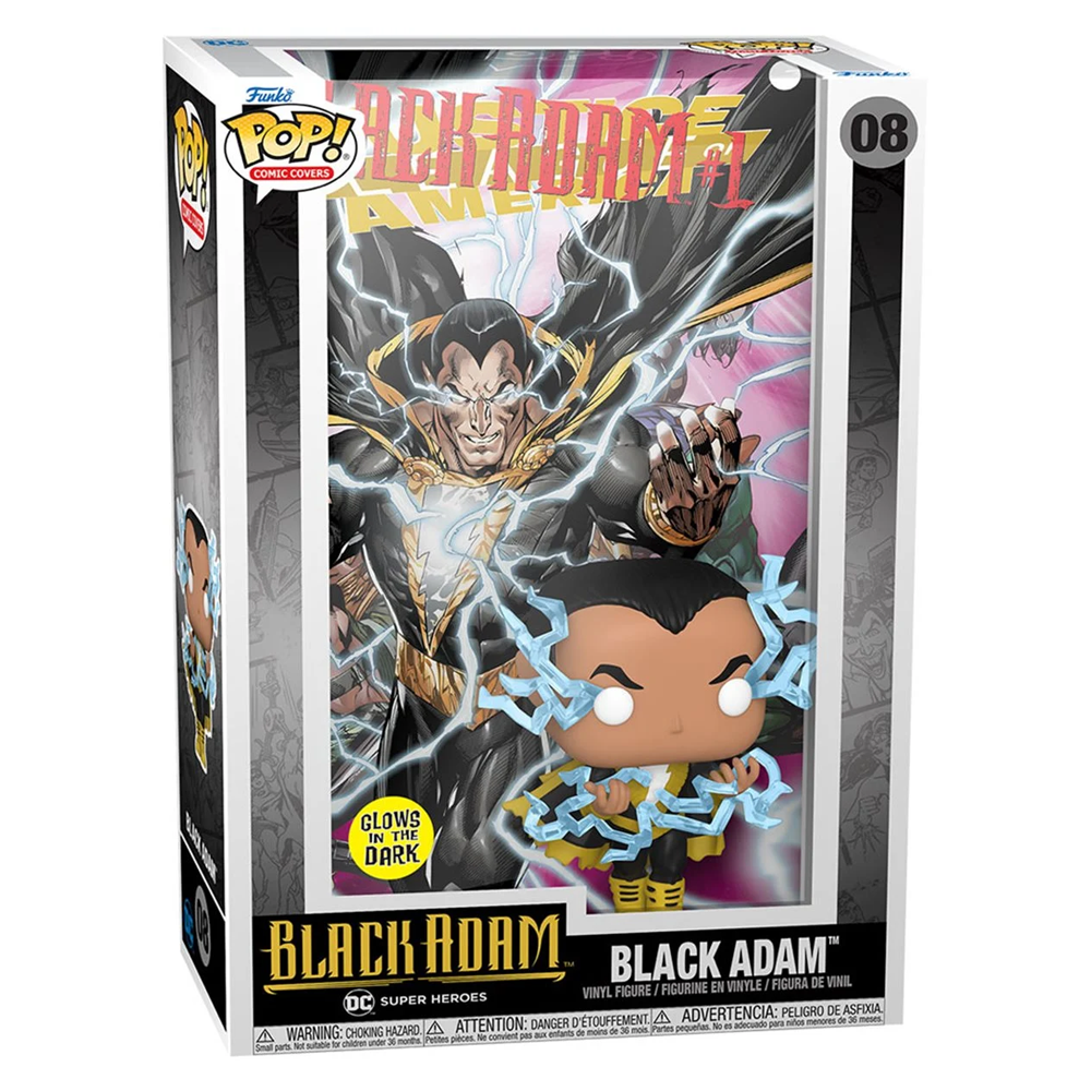 [PRE-ORDER] Funko POP! Comic Cover: DC Comics - Black Adam Vinyl Figure #8 (ONLINE ORDER ONLY)