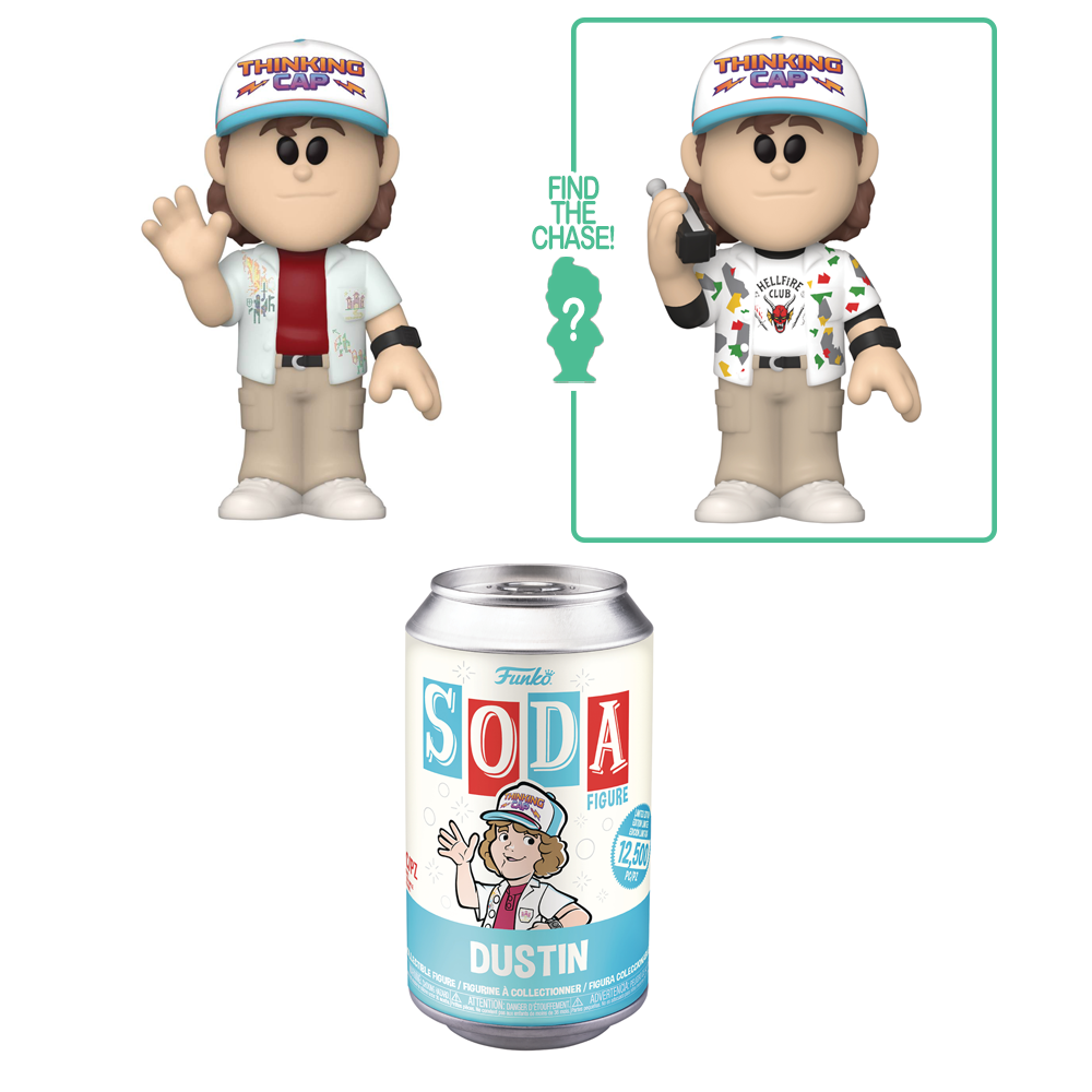 [PRE-ORDER] Funko Vinyl SODA: Stranger Things - Dustin Vinyl Figure (ONLINE ORDER ONLY)