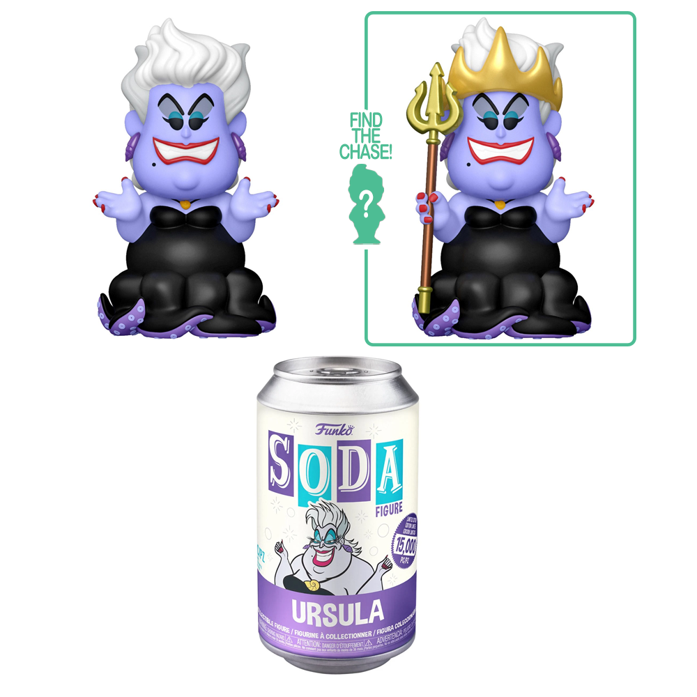 [PRE-ORDER] Funko Vinyl SODA: Disney - Ursula Vinyl Figure (ONLINE ORDER ONLY)