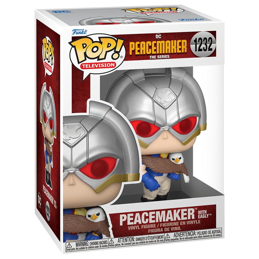 [PRE-ORDER] Funko POP! Peacemaker - Peacemaker with Eagly Vinyl Figure #1232 (ONLINE ORDER ONLY)