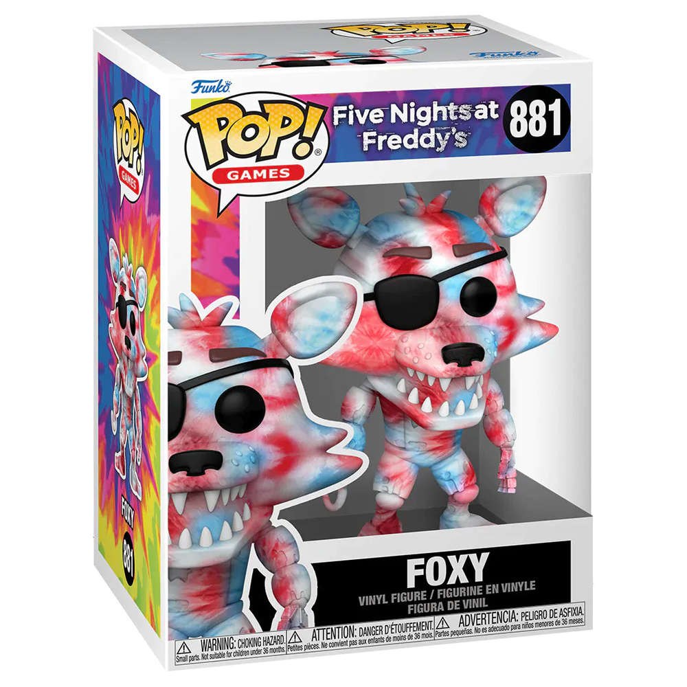 [PRE-ORDER] Funko POP! Five Nights at Freddy's Tie-Dye - Foxy Vinyl Figure #881 (ONLINE ORDER ONLY)