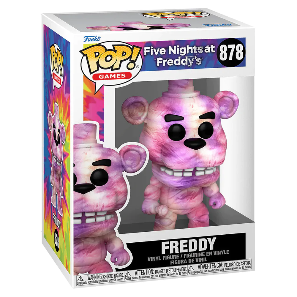 [PRE-ORDER] Funko POP! Five Nights at Freddy's Tie-Dye - Freddy Vinyl Figure #878 (ONLINE ORDER ONLY)