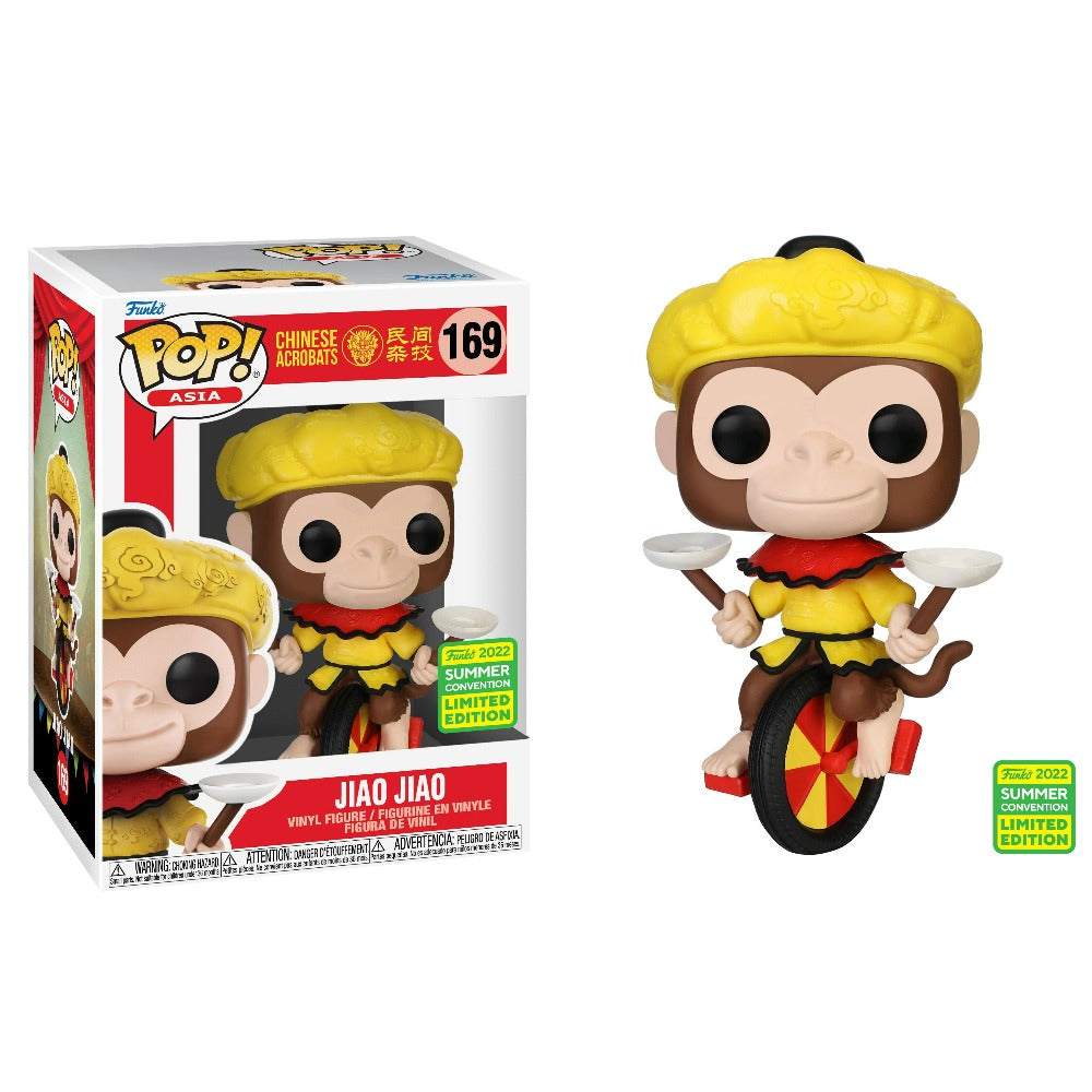 Funko POP! Chinese Acrobatics - Jiao Jiao Vinyl Figure #169 Summer Convention 2022 Exclusive (ONLINE ORDER ONLY)