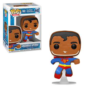 [PRE-ORDER] Funko POP! DC Holiday - Gingerbread Superman Vinyl Figure #443 (ONLINE ORDER ONLY)