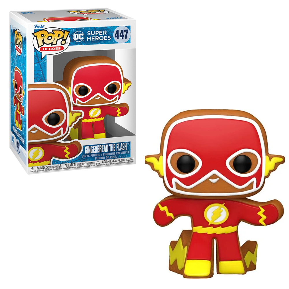 [PRE-ORDER] Funko POP! DC Holiday - Gingerbread Flash Vinyl Figure #447 (ONLINE ORDER ONLY)