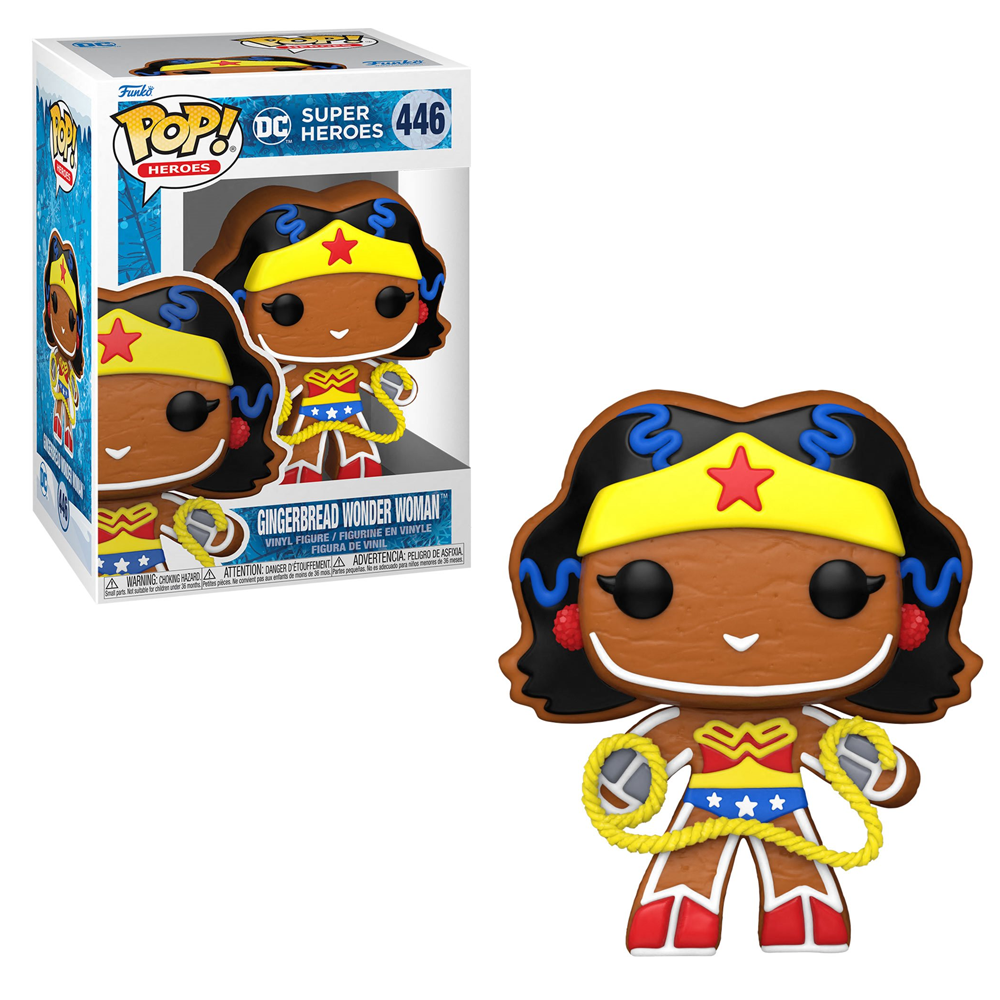 [PRE-ORDER] Funko POP! DC Holiday - Gingerbread Wonder Woman Vinyl Figure #446 (ONLINE ORDER ONLY)