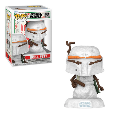 [PRE-ORDER] Funko POP! Star Wars Holiday - Boba Fett (Snowman) Vinyl Figure #558 (ONLINE ORDER ONLY)