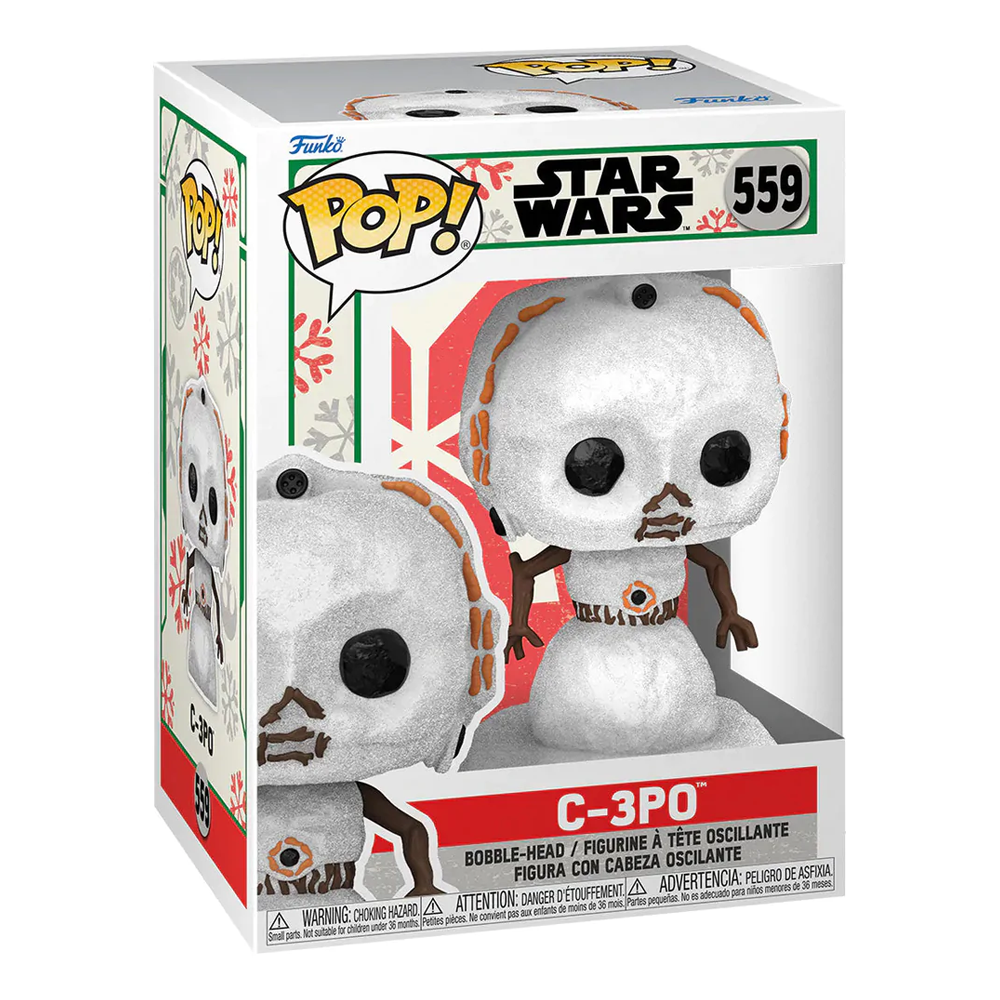 [PRE-ORDER] Funko POP! Star Wars Holiday - C-3PO (Snowman) Vinyl Figure #559 (ONLINE ORDER ONLY)