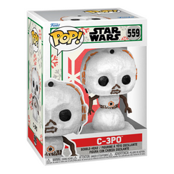 [PRE-ORDER] Funko POP! Star Wars Holiday - C-3PO (Snowman) Vinyl Figure #559 (ONLINE ORDER ONLY)