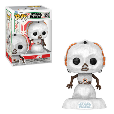 [PRE-ORDER] Funko POP! Star Wars Holiday - C-3PO (Snowman) Vinyl Figure #559 (ONLINE ORDER ONLY)
