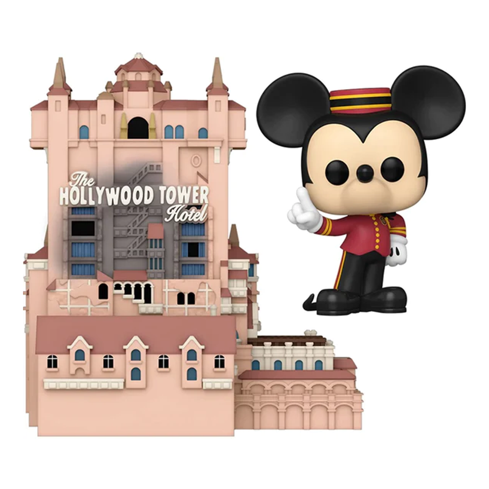 [PRE-ORDER] Funko POP! Town: Disney WDW 50th - The Hollywood Tower with Mickey #31 (ONLINE ORDER ONLY)