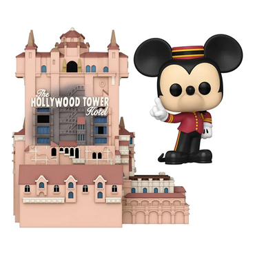 [PRE-ORDER] Funko POP! Town: Disney WDW 50th - The Hollywood Tower with Mickey #31 (ONLINE ORDER ONLY)
