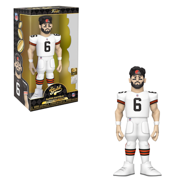 [PRE-ORDER] Funko Vinyl GOLD: NFL: Cleveland Browns - Baker Mayfield 12-Inch Vinyl Figure (ONLINE ORDER ONLY)