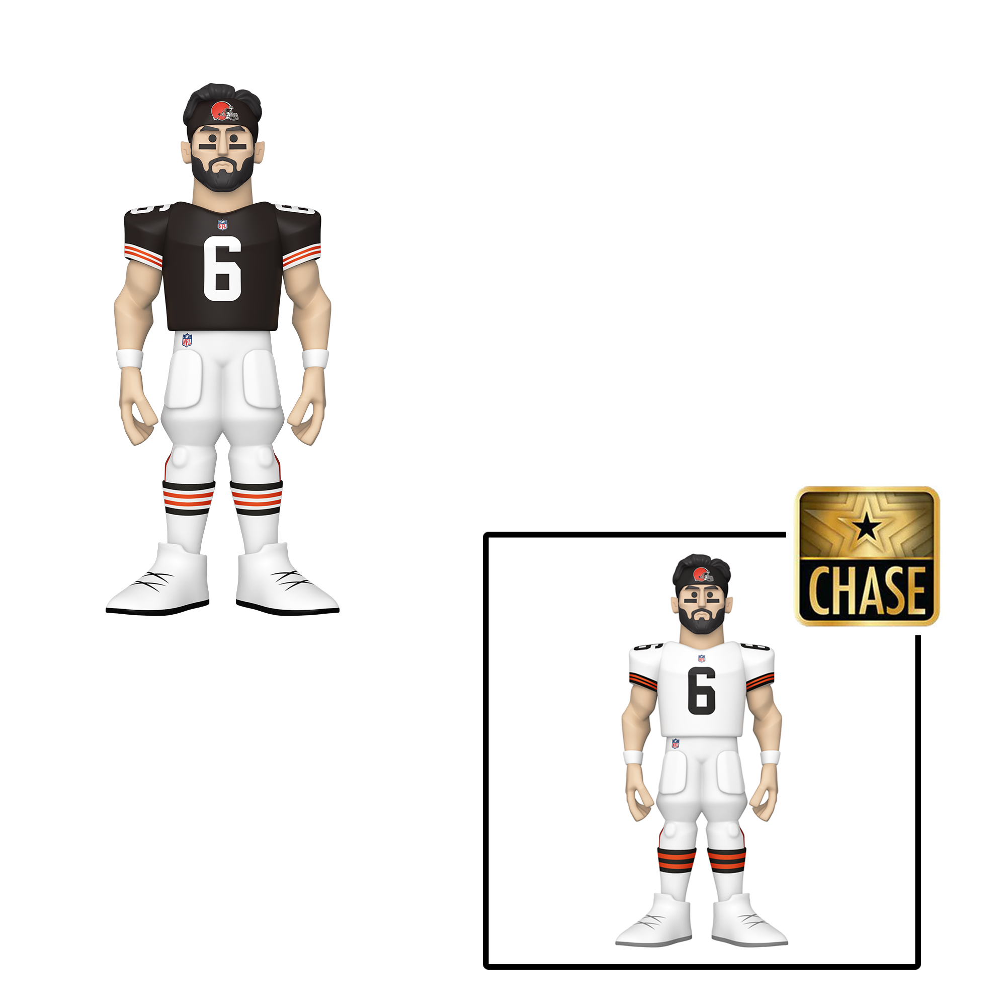 [PRE-ORDER] Funko Vinyl GOLD: NFL: Cleveland Browns - Baker Mayfield 12-Inch Vinyl Figure (ONLINE ORDER ONLY)