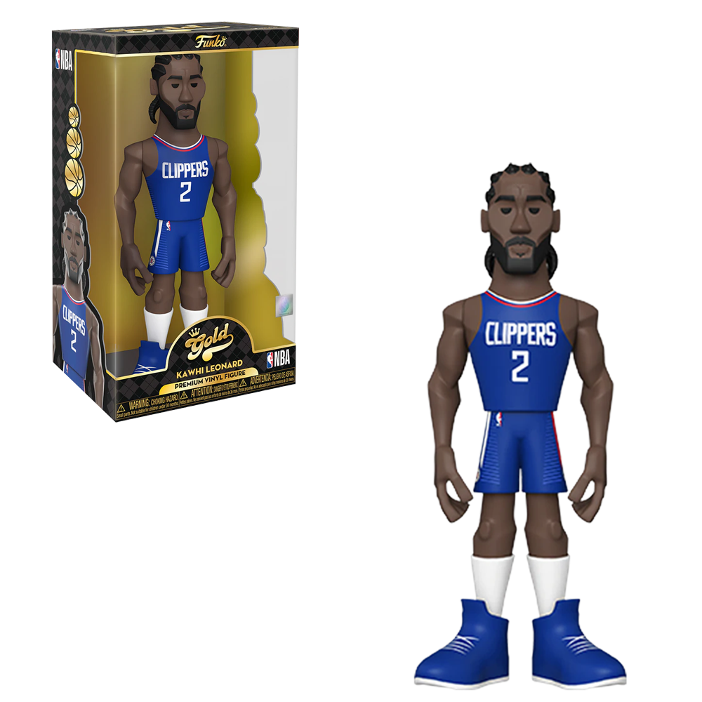 [PRE-ORDER] Funko Vinyl GOLD: NBA: Clippers - Kawhi Leonard 12-Inch Vinyl Figure (ONLINE ORDER ONLY)