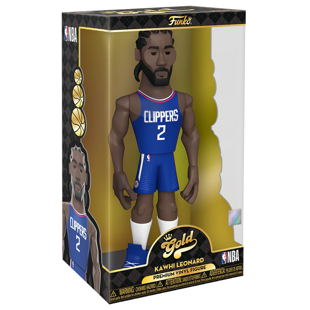 [PRE-ORDER] Funko Vinyl GOLD: NBA: Clippers - Kawhi Leonard 12-Inch Vinyl Figure (ONLINE ORDER ONLY)