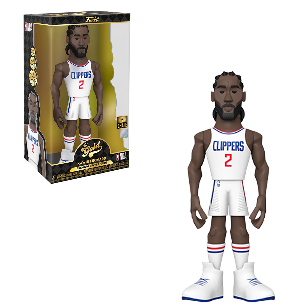 [PRE-ORDER] Funko Vinyl GOLD: NBA: Clippers - Kawhi Leonard 12-Inch Vinyl Figure (ONLINE ORDER ONLY)