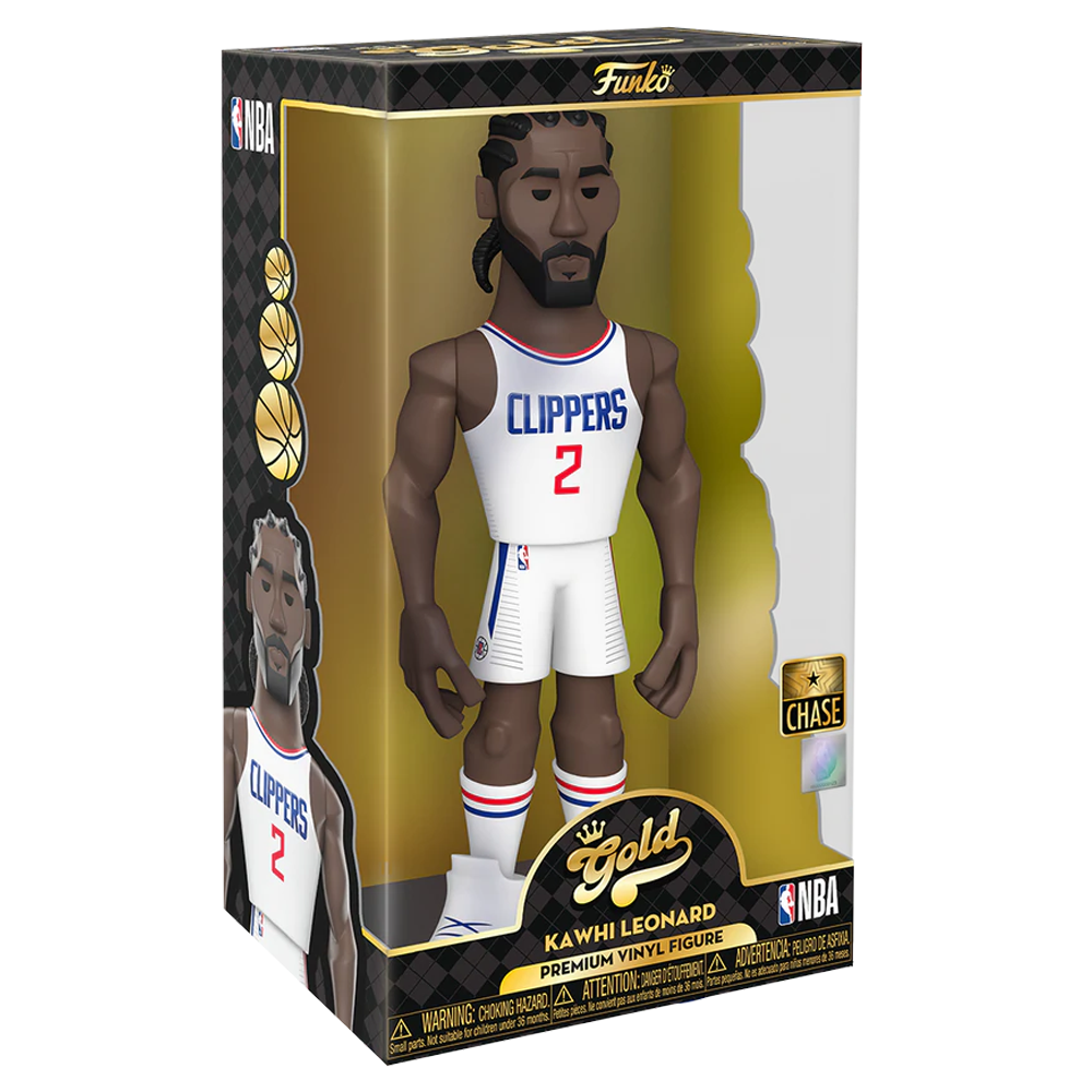 [PRE-ORDER] Funko Vinyl GOLD: NBA: Clippers - Kawhi Leonard 12-Inch Vinyl Figure (ONLINE ORDER ONLY)
