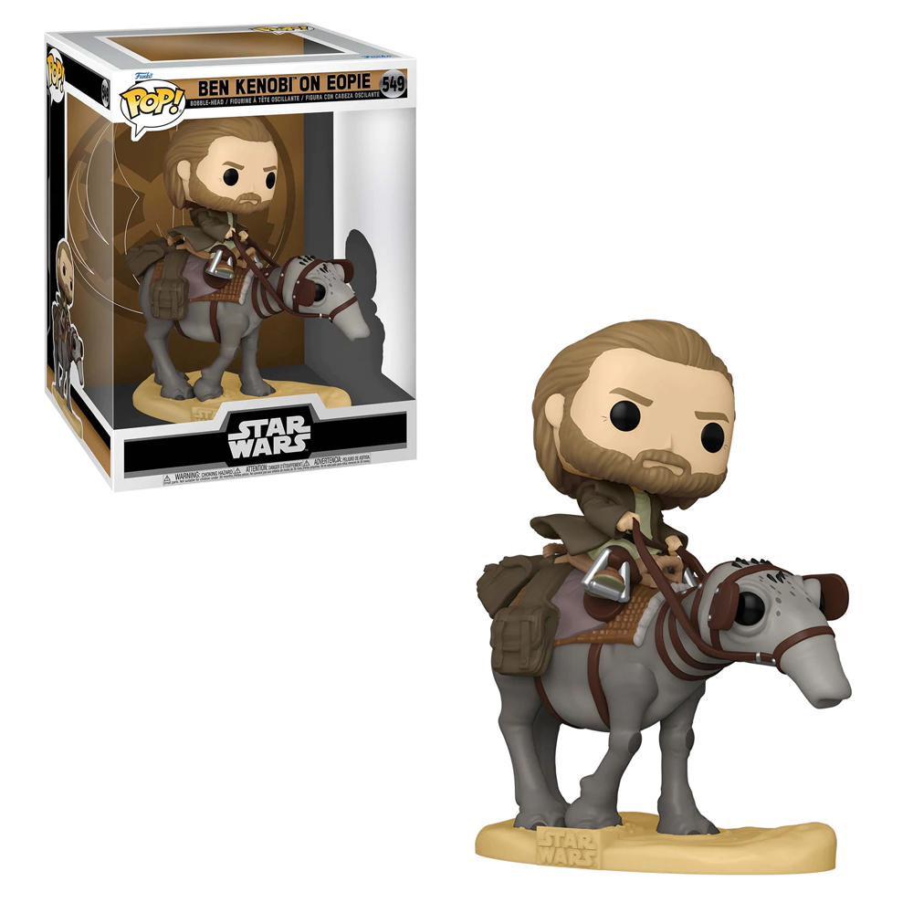 [PRE-ORDER] Funko POP! Rides: Star Wars: Obi-Wan Kenobi - Ben Kenobi on Eopie Vinyl Figure #549 (ONLINE ORDER ONLY)
