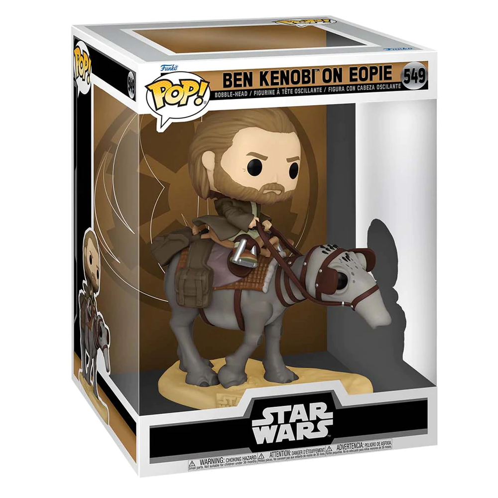 [PRE-ORDER] Funko POP! Rides: Star Wars: Obi-Wan Kenobi - Ben Kenobi on Eopie Vinyl Figure #549 (ONLINE ORDER ONLY)