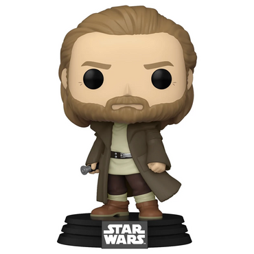 [PRE-ORDER] Funko POP! Star Wars: Obi-Wan Kenobi - Obi-Wan Kenobi Vinyl Figure #538 (ONLINE ORDER ONLY)