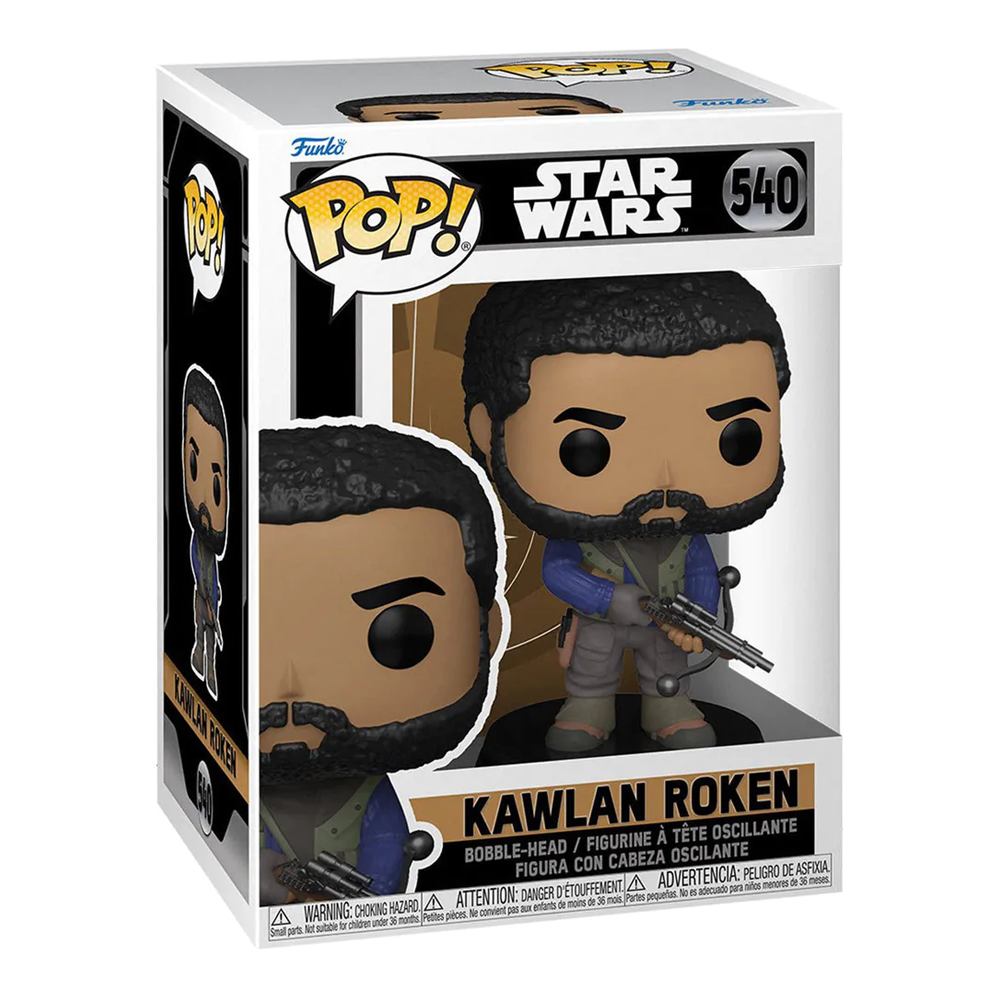 [PRE-ORDER] Funko POP! Star Wars: Obi-Wan Kenobi - Kawlan Roken Vinyl Figure #540 (ONLINE ORDER ONLY)