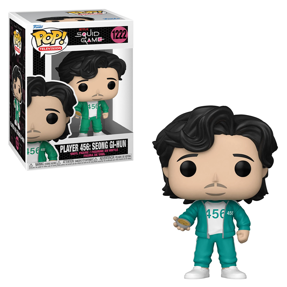 Funko POP! Squid Game - Seong Gi-hun (Player 456) Vinyl Figure #1222 (ONLINE ORDER ONLY)
