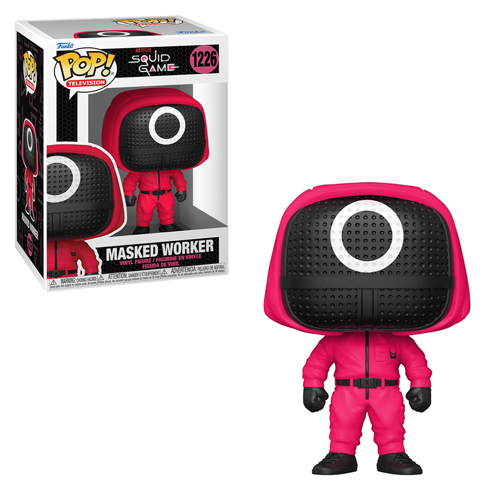 [PRE-ORDER] Funko POP! Squid Game - Masked Worker Vinyl Figure #1226 (ONLINE ORDER ONLY)