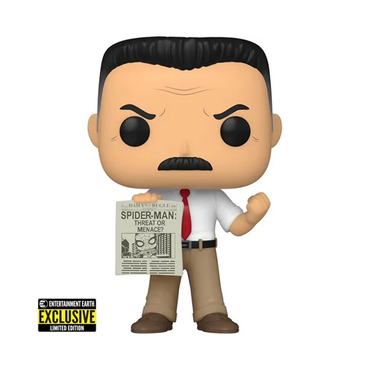Funko POP! Spider-Man - J. Jonah Jameson Vinyl Figure #1057 Entertainment Earth Exclusive (ONLINE ORDER ONLY)