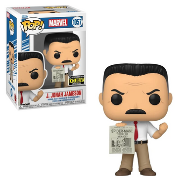 Funko POP! Spider-Man - J. Jonah Jameson Vinyl Figure #1057 Entertainment Earth Exclusive (ONLINE ORDER ONLY)