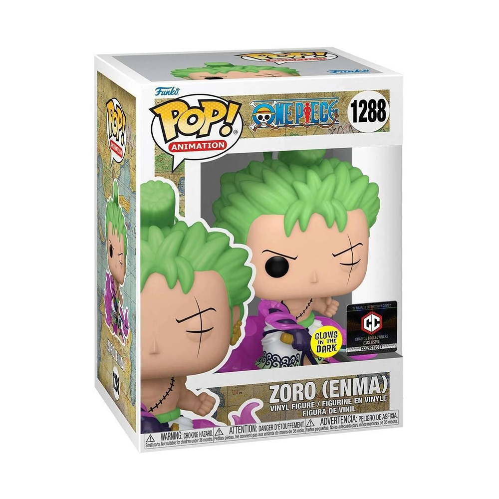 Funko POP! One Piece - Zoro (Enma) Glow in the Dark Vinyl Figure #1288 Chalice Exclusive [READ DESCRIPTION] (ONLINE ORDER ONLY)