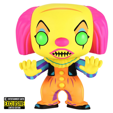 [PRE-ORDER] Funko POP! It - Pennywise (Blacklight) Vinyl Figure Entertainment Earth Exclusive [READ DESCRIPTION] (ONLINE ORDER ONLY)