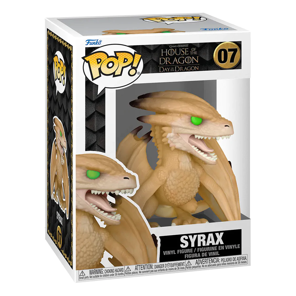 [PRE-ORDER] Funko POP! House of the Dragon - Syrax Vinyl Figure #7 (ONLINE ORDER ONLY)