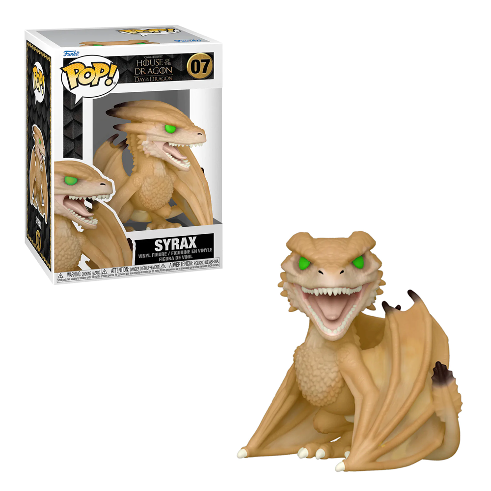 [PRE-ORDER] Funko POP! House of the Dragon - Syrax Vinyl Figure #7 (ONLINE ORDER ONLY)