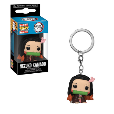 [PRE-ORDER] Funko POP! Keychain: Demon Slayer - Nezuko Kamado Pocket Keychain (ONLINE ORDER ONLY)